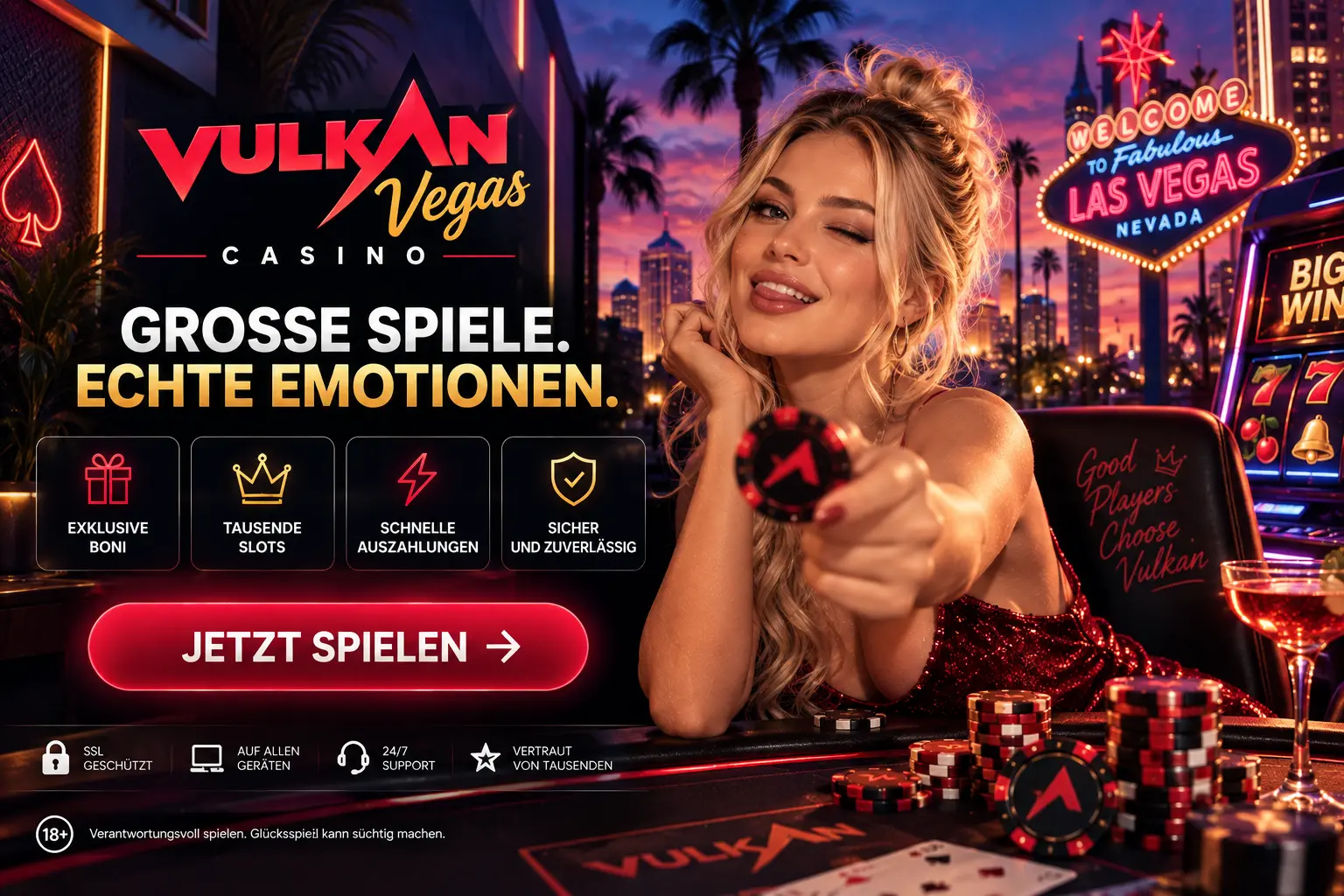 Vulkan Vegas Casino — technische Plattformübersicht